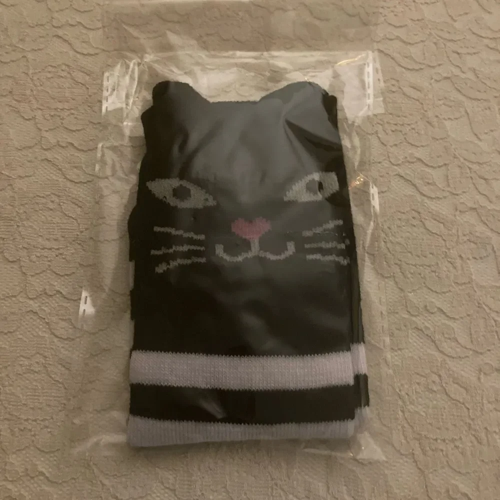 Cat 🐈‍⬛ Face Baby Socks